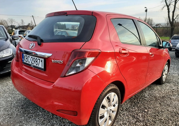 Toyota Yaris cena 30800 przebieg: 159000, rok produkcji 2011 z Zbąszyń małe 436